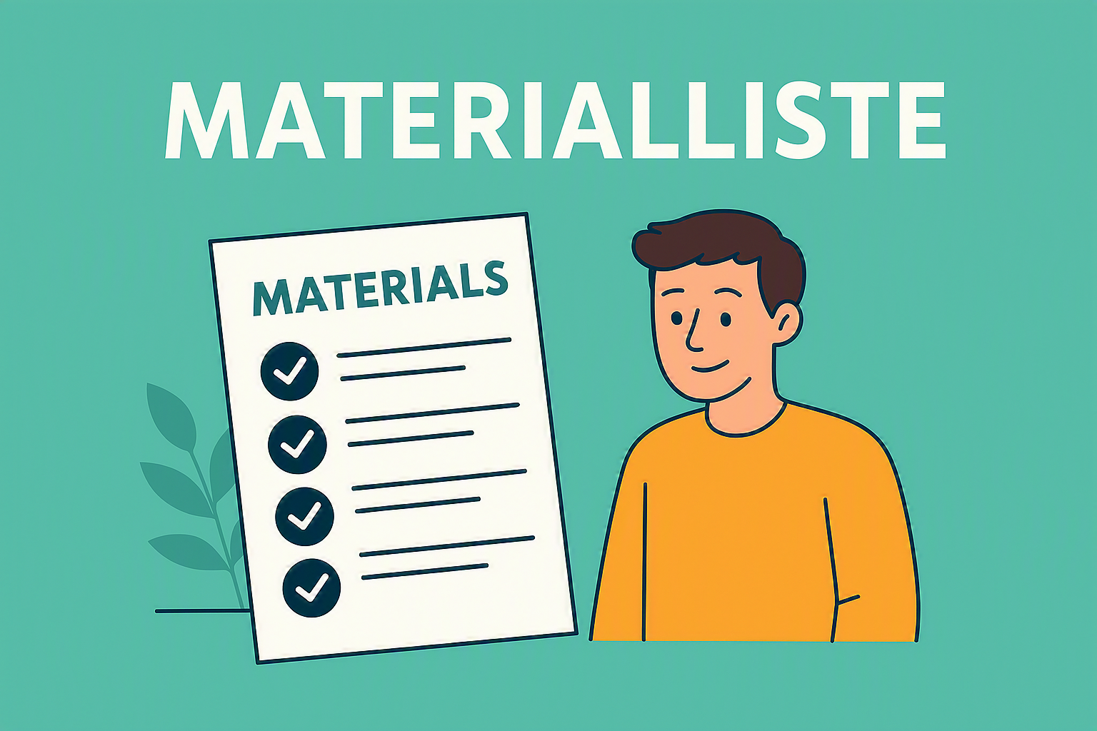 Materialliste – 1.Klassen